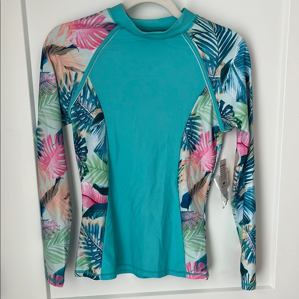 Pipeline Luana Tropical Swim Coverup UPF 50+